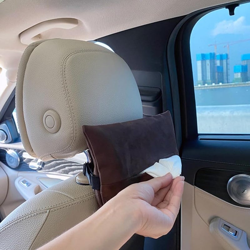 حامل قماش السيارة الناعم منظف القماش المعلق الأسود - Image 2